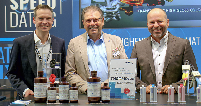 Thorsten Preiss, Claus-Peter Bartels und Thomas Meyer auf dem EUHA-Kongress 2023 in Nürnberg